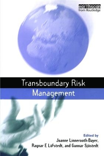 Паперова книга «Transboundary Risk Management» - фото №1