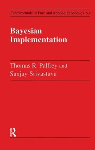 Бумажная книга «Bayesian Implementation», автор Томас Р. Палфри - фото №1
