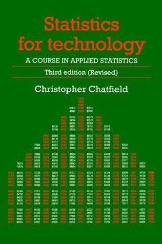 [object Object] «Statistics for Technology: A Course in Applied Statistics, Third Edition», автор Кріс Чатфілд - фото №1