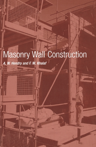 Паперова книга «Masonry Wall Construction», автор А.В. Гендрі - фото №1