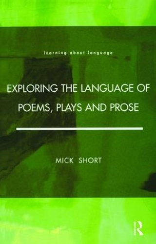 Бумажная книга «Exploring the Language of Poems, Plays and Prose», автор Мик Шорт - фото №1