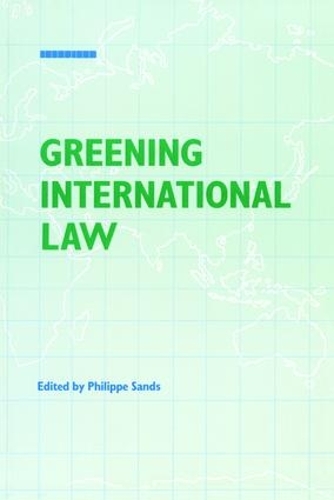 Бумажная книга «Greening International Law» - фото №1