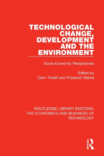 Бумажная книга «Technological Change, Development and the Environment: Socio-Economic Perspectives» - фото №1