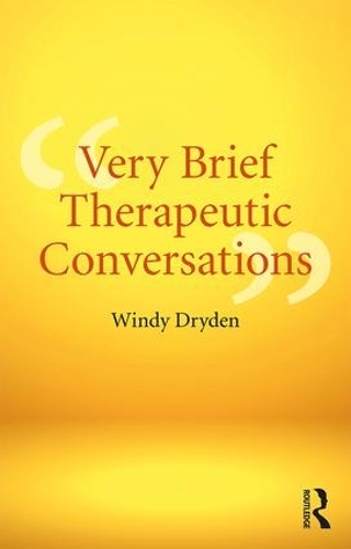 Паперова книга «Very Brief Therapeutic Conversations», автор Вінді Драйден - фото №1