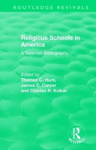 Паперова книга «Religious Schools in America (1986): A Selected Bibliography» - фото №1