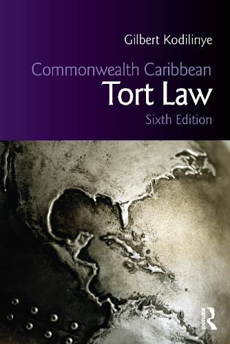 Паперова книга «Commonwealth Caribbean Tort Law», авторів Жильбер Коділіньє, Наталі Кортезі - фото №1