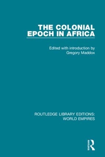 Бумажная книга «The Colonial Epoch in Africa» - фото №1