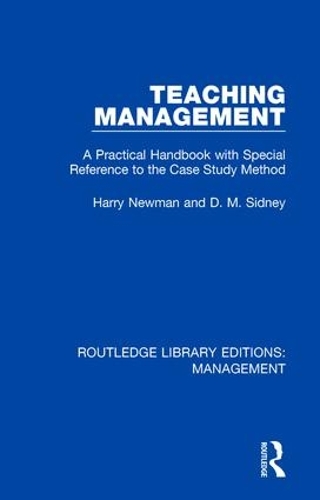 [object Object] «Teaching Management: A Practical Handbook with Special Reference to the Case Study Method», авторов Д. М. Сидни, Гарри Ньюман - фото №1