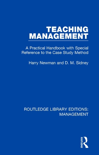 [object Object] «Teaching Management: A Practical Handbook with Special Reference to the Case Study Method», авторів Д. М. Сідні, Гаррі Ньюман - фото №1
