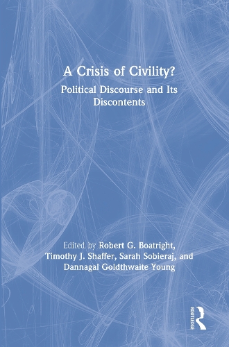 Бумажная книга «A Crisis of Civility?: Political Discourse and Its Discontents» - фото №1