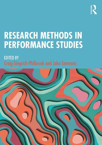 Бумажная книга «Research Methods in Performance Studies» - фото №1
