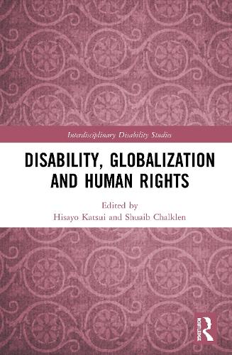 Паперова книга «Disability, Globalization and Human Rights» - фото №1