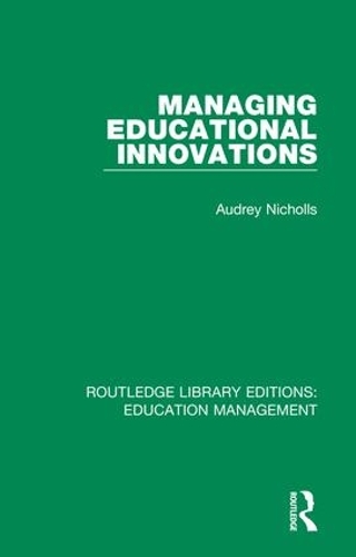 Бумажная книга «Managing Educational Innovations», автор Одри Николлс - фото №1