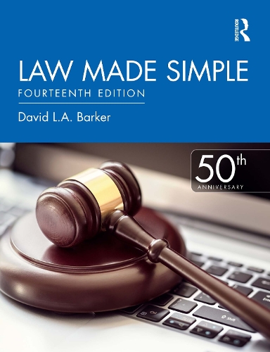 Бумажная книга «Law Made Simple», автор Дэвид Л. А. Баркер - фото №1