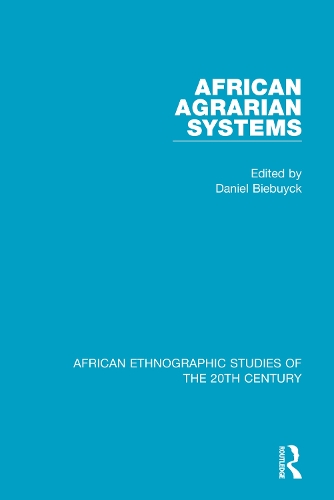 Бумажная книга «African Agrarian Systems» - фото №1