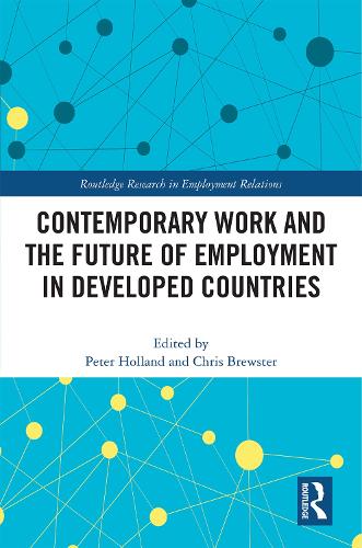 Бумажная книга «Contemporary Work and the Future of Employment in Developed Countries» - фото №1