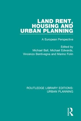 Бумажная книга «Land Rent, Housing and Urban Planning: A European Perspective» - фото №1