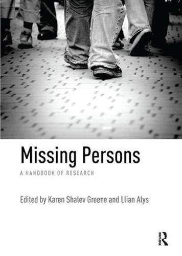 Бумажная книга «Missing Persons: A handbook of research» - фото №1