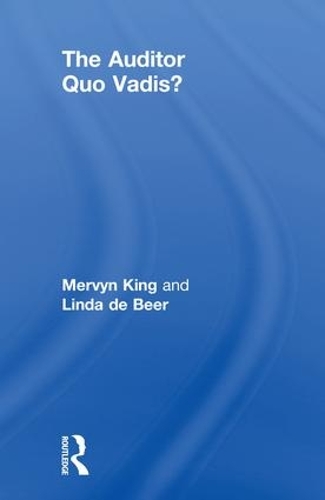 Бумажная книга «The Auditor: Quo Vadis?», авторов Линда де Бир, Мервин Кинг - фото №1