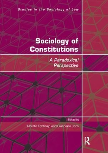 Паперова книга «Sociology of Constitutions: A Paradoxical Perspective» - фото №1