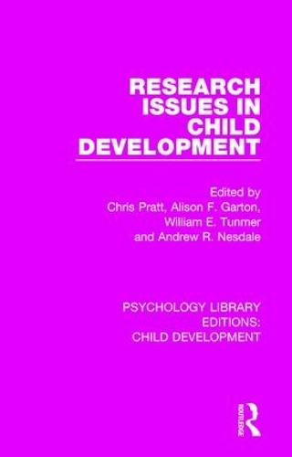 Бумажная книга «Research Issues in Child Development» - фото №1