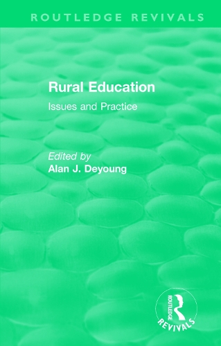 Паперова книга «Rural Education (1991): Issues and Practice» - фото №1