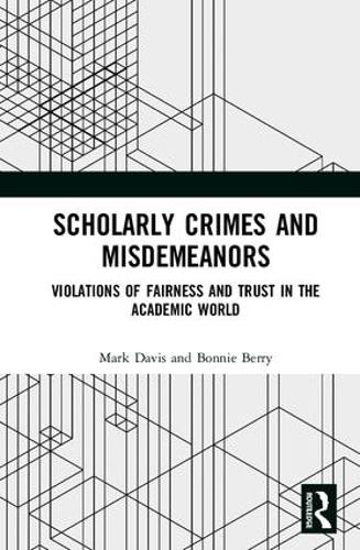 [object Object] «Scholarly Crimes and Misdemeanors: Violations of Fairness and Trust in the Academic World», авторів Бонні Беррі, Марк Девіс - фото №1