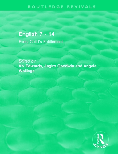 Бумажная книга «English 7 - 14 (1991): Every Child's Entitlement» - фото №1