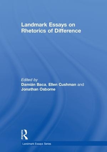 Бумажная книга «Landmark Essays on Rhetorics of Difference» - фото №1