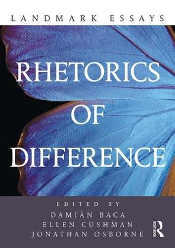 Паперова книга «Landmark Essays on Rhetorics of Difference» - фото №1
