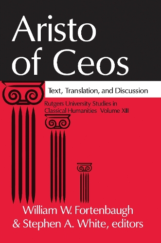 Паперова книга «Aristo of Ceos: Text, Translation, and Discussion» - фото №1