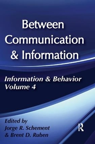 Бумажная книга «Between Communication and Information», автор Брент Д. Рубен - фото №1