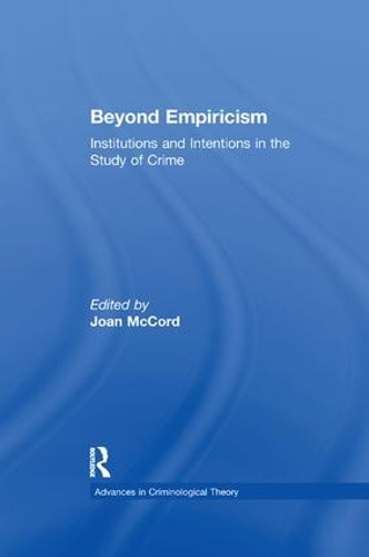 Паперова книга «Beyond Empiricism: Institutions and Intentions in the Study of Crime» - фото №1