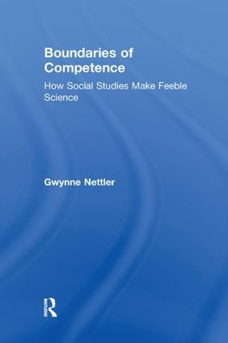 Бумажная книга «Boundaries of Competence: Knowing the Social with Science» - фото №1