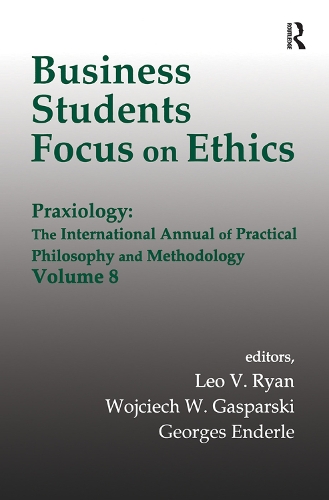 Бумажная книга «Business Students Focus on Ethics», автор Войцех В. Гаспарский - фото №1