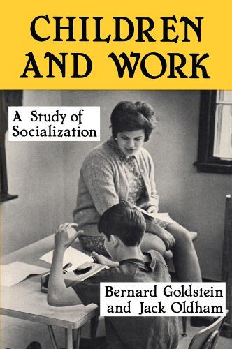 Бумажная книга «Children and Work: Study of Socialization» - фото №1