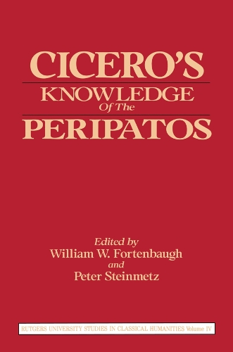 Паперова книга «Cicero's Knowledge of the Peripatos» - фото №1