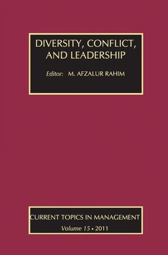 Бумажная книга «Diversity, Conflict, and Leadership», автор М. Афзалур Рахим - фото №1