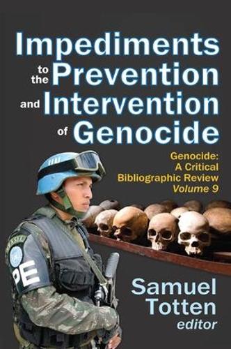 Паперова книга «Impediments to the Prevention and Intervention of Genocide», автор Семюель Тоттен - фото №1