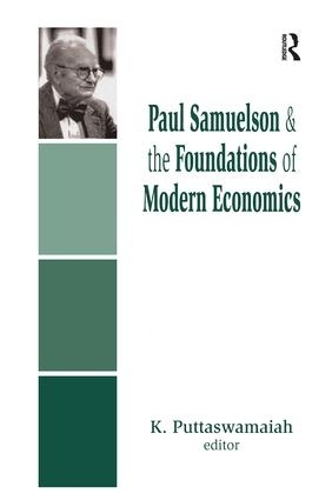 Паперова книга «Paul Samuelson and the Foundations of Modern Economics», автор К. Путтасвамайя - фото №1