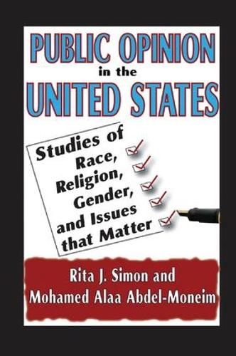 Паперова книга «Public Opinion in the United States: Studies of Race, Religion, Gender, and Issues That Matter», автор Ріта Дж. Саймон - фото №1