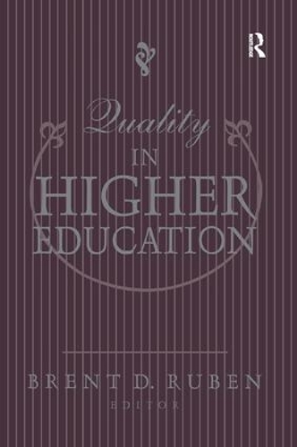 Бумажная книга «Quality in Higher Education», автор Брент Д. Рубен - фото №1