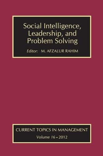Бумажная книга «Social Intelligence, Leadership, and Problem Solving», автор М. Афзалур Рахим - фото №1
