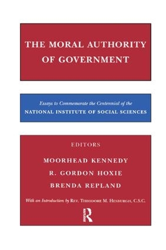 Бумажная книга «The Moral Authority of Government», авторов Генри Барбера, Р. Хокси - фото №1