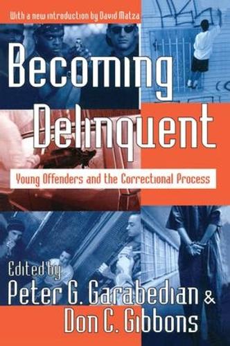 Бумажная книга «Becoming Delinquent: Young Offenders and the Correctional Process», авторов Дон К. Гиббонс, Питер Г. Карабедиан - фото №1