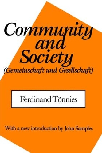Паперова книга «Community and Society», авторів К.П. Луміс, Фердинанд Тонніс - фото №1