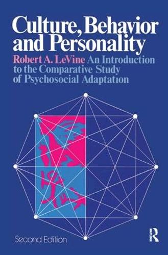Бумажная книга «Culture, Behavior, and Personality: An Introduction to the Comparative Study of Psychosocial Adaptation», автор Роберт А Левин - фото №1