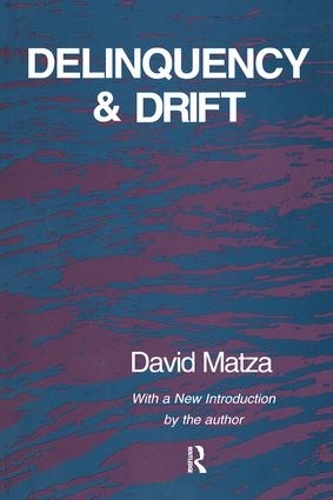 Бумажная книга «Delinquency and Drift», автор Дэвид Маца - фото №1