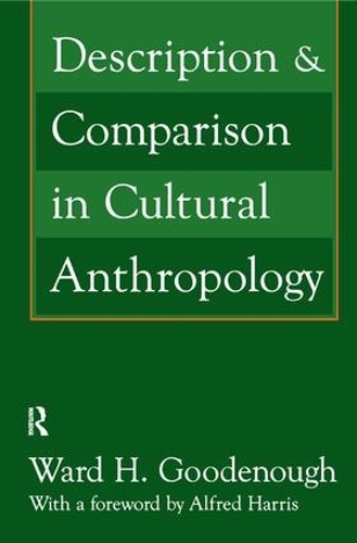 Бумажная книга «Description and Comparison in Cultural Anthropology», автор Альфред Харрис - фото №1
