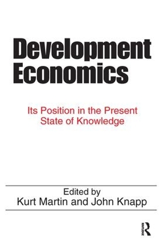 Бумажная книга «Development Economics: Its Position in the Present State of Knowledge», автор Джон Кнапп - фото №1